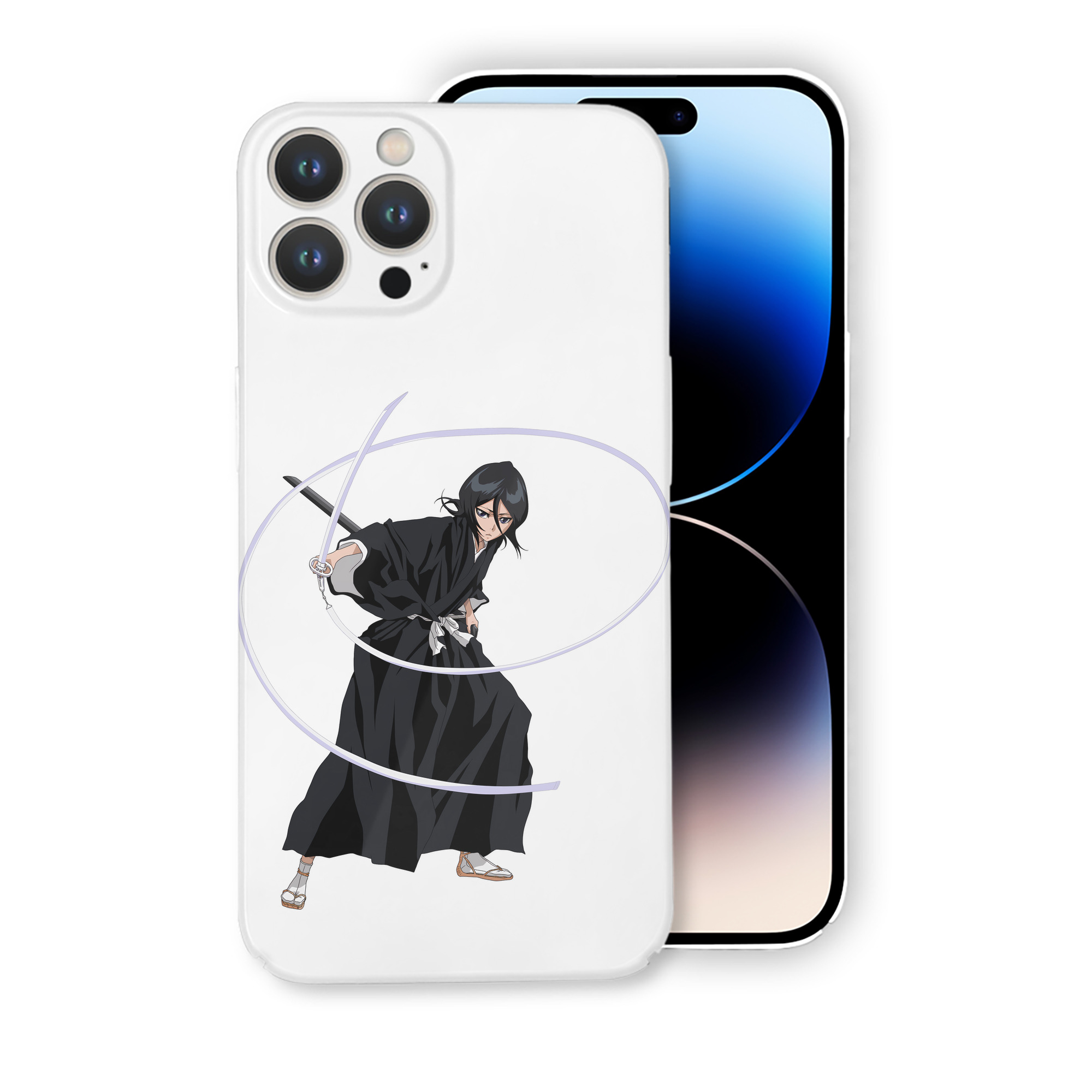 （画像用） ブリーチ 朽木ルキア BLEACH Kuchiki Rukia 【iPhone 14シリーズ対応】ハードケース